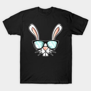 Funny Easter Bunny with Sunglasses Easter Costume T-Shirt